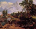 Flatford Mill CR Romantic landscape John Constable stream